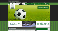 Desktop Screenshot of lcsportsfields.org